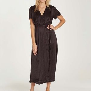 Black Billabong Lusty Weekend Dress
Maxi Tie Dress